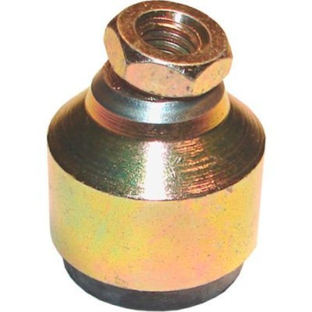 MORTON MACHINE WORKS Standard Anti-Vibration Leveling Mount - Steel - 3/4-10 Thread - 3" Dia. x 2-1/8" H - 650 Lb Cap LM-153